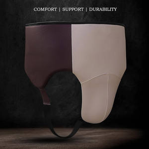 Protector Inguinal Personalizado de Alta Calidad, Cuero Vacuno Auténtico, Ecológico, con Logotipo Personalizado, XERET SPORTS, Hecho en Pakistán - Product Image 6