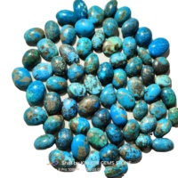 Pierres précieuses KHUSHI GEMS STONE de haute qualité, naturelles, belles, lisses et polies, turquoise iranienne, cabochons de formes variées, certifiées par une tierce partie, 20-45 mm
