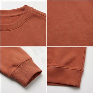 Sudadera con capucha y cremallera de algodón de gran tamaño con logotipo personalizado bordado desgastado al sol para hombre - Product Image 4