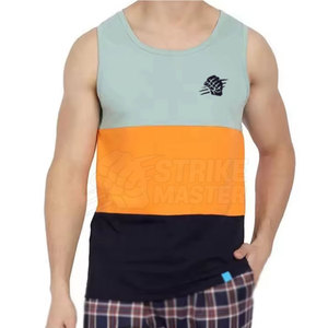 เสื้อแขนกุดสำหรับใส่วิ่งสำหรับผู้ชายเสื้อแขนกุดเพาะกายออกกำลังกายฟิตเนสออกกำลังกายแบบลำลองระบายอากาศได้ดี - Product Image 2