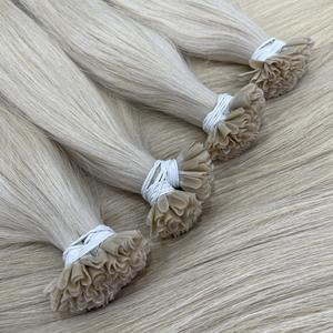 Extensiones de Cabello Humano con Punta en U, Color Rubio, Precio al por Mayor, Cabello Real para Trenzas, Proveedores de Cabello Vietnamita Original - Product Image 2