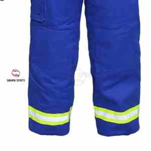 โรงงานผู้ผลิตเสื้อผ้าทำงานอุตสาหกรรม ผ้าฝ้ายทนทาน ชุดยูนิฟอร์มสำหรับงานก่อสร้าง ขายส่ง OEM - Product Image 6