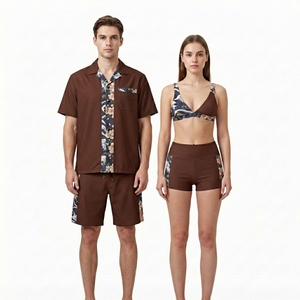 Short de bain pour homme à séchage rapide, personnalisable, à changement de couleur, pour la plage et le surf - Product Image 2