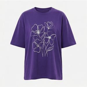 เสื้อเชิ้ตทำงานผู้หญิงมาใหม่ แฟชั่นฤดูใบไม้ผลิและฤดูใบไม้ร่วง ลายพิมพ์ทันสมัย สไตล์ลำลอง ชุดเดรสผู้หญิง ผ้าซาตินปักเลื่อม น้ำหนัก 240 กรัม ผ้าฝ้าย 100% - Product Image 1