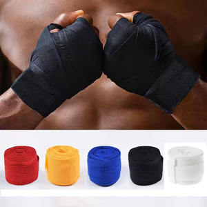 Bandages de boxe personnalisés de haute qualité, support solide pour les poignets, en coton et nylon, protection pour l'entraînement et le sparring - Product Image 5