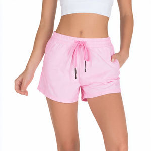 Shorts Deportivos para Mujer, 100% Poliéster, Ligeros, para Primavera, Verano, Gimnasio, Deportes, Trotar, Entrenamiento - Product Image 1