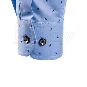 Chemises boutonnées de la série mode la plus vendue, qualité supérieure, 100 % coton, respirantes pour l'été, avec un design intemporel et confortable - Product Image 3