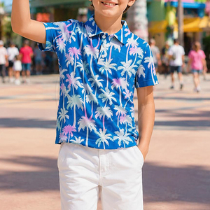 Collection de polos de golf pour jeunes les plus vendus – Tissu extensible athlétique pour un mouvement fluide et un style de vie en plein air - Product Image 2