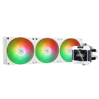 Refroidisseur de processeur liquide AIO Thermalright Frozen Warframe 360 WHITE ARGB avec écran IPS de 2,4 pouces, pompe 3000 RPM, compatible Intel LGA 1851 AM5, pour montage PC