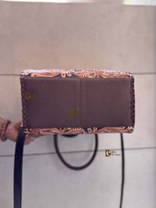 Bolso de Mano de Cuero Tallado a Mano de Alta Calidad, Estilo Bohemio Gitano, Bolso de Hombro Hecho a Mano, Estilo Occidental, para Mujer - Product Image 5