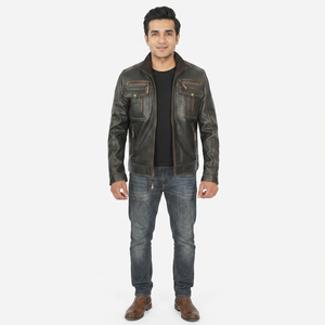 <b>Mens</b> <b>Jackets</b> Plus Sizes <b>Men</b> Fashion Wear Leather <b>Jacket</b> Out Door Motor <b>Cycle</b> Sports <b>Jackets</b> For <b>Men's</b> In All Size <b>jacket</b> for <b>men</b> - Product Image 6
