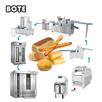 Four rotatif, Pétrin, Étuve, Diviseuse de pâte, Façonneuse de pain, Trancheuse, Fournisseur vérifié, Pack d'équipement de boulangerie commerciale