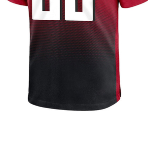 Maillot de hockey sur glace en gros pour hommes, T-shirt surdimensionné en maille, Maillot de football américain personnalisé, Uniforme de football américain tendance - Product Image 5