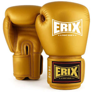 Gants de boxe de haute qualité, faits à la main, protection UV, en cuir, fermeture à boucle, pour l'entraînement au kickboxing - Product Image 1