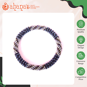 Bracelets en perles de verre pour femmes, de qualité supérieure, pour un usage quotidien, tendance, multicolores, faits à la main, bracelets Ahana, B-006 - Product Image 2
