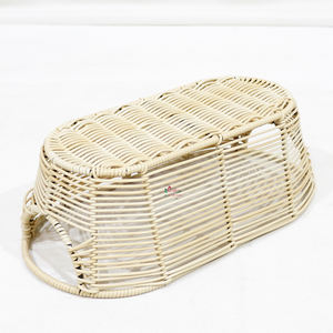 Plateau en plastique tressé Artex Dong Thap Vietnam CH5035A pour le rangement de cuisine, le service des aliments, l'organisation décorative pour la maison - Product Image 4