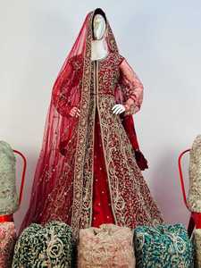 Colección ZAID, Vestido de Novia Indo-Occidental, Proveedor Indio, Vestidos de Boda, Estilo Pakistaní, Vestido Largo para Fiesta - Product Image 3