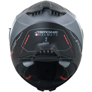 หมวกกันน็อค ASTONE รุ่นใหม่ ABS สีขาวเท่ห์ แบบเต็มใบ รุ่น GT6 รหัส YB04 ลายกราฟิก ขายจากโรงงาน สินค้าขายดีสำหรับส่งออก - Product Image 5