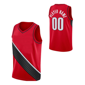 Brand New Unisex Custom Designed Basketball Jersey Silk Screen Printed Striped 100% Polyester Quick Dry Breathable Front/Back - Product Image 6