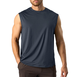 Débardeur Homme Personnalisable en Gros, 100% Polyester, Séchage Rapide, Respirant, Col Rond, Style Décontracté - Product Image 1