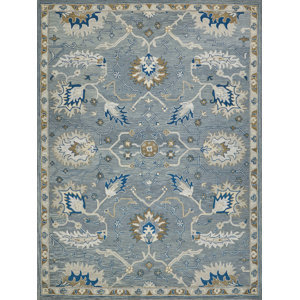 Magnífica Alfombra Persa Oushak Moderna y Personalizada, Tejida a Mano en Color Coral, con Patrón Floral de Lana y Algodón para Uso Doméstico - Product Image 4