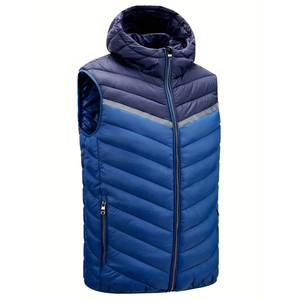 Chaleco Ligero de Plumón para Invierno, Color Azul, Acolchado, Cortavientos, de Poliéster, Estilo Casual, con Cierre de Cremallera, Chaleco de Plumón Montane - Product Image 3