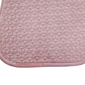 2026 Meilleure Qualité Matériaux Écologiques Tapis de Selle de Dressage pour Chevaux en Coton Doux et Satin avec Mousse - Product Image 3
