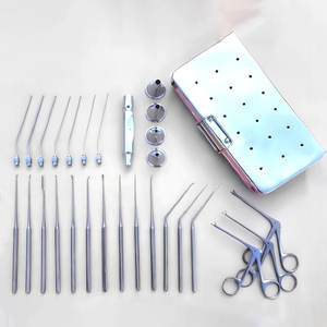 Juego de Instrumentos Quirúrgicos para Miringoplastia y Miringotomía ENT Shea Ear Operation de 29 Piezas - Product Image 1