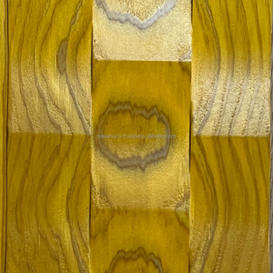 IRODORITAI WAVE V-WAVE - Tablones de Madera de Cedro Japonés Teñidos Noctilucentes Modernos, Solución Integral para Pisos con Sistema de Ranura y Lengüeta, para Uso Doméstico - Product Image 5