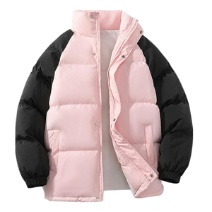 Custom Logo Bubble Clothes Men <b>Puffer</b> Lightweight <b>Jacket</b> Oversized Winter Thick Warm Puff Men's <b>Jacket</b> Winter <b>Jacket</b> Men - Product Image 2
