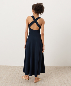Robe longue d'été sexy pour femme, dos nu, sans manches, élégante, ample, chic, grande taille, style urbain - Product Image 3