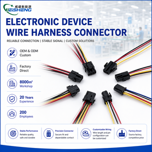 2.54mm JST tipi 2/3/4/5 Pinli Konnektör Kablo Demeti, Elektronikler için Renk Kodlu Tellerle - Product Image 1