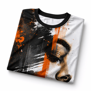 Custom All Over Sublimation Printing <b>100</b>% <b>Polyester</b> Sublimation T-<b>shirts</b> for Men - Product Image 6