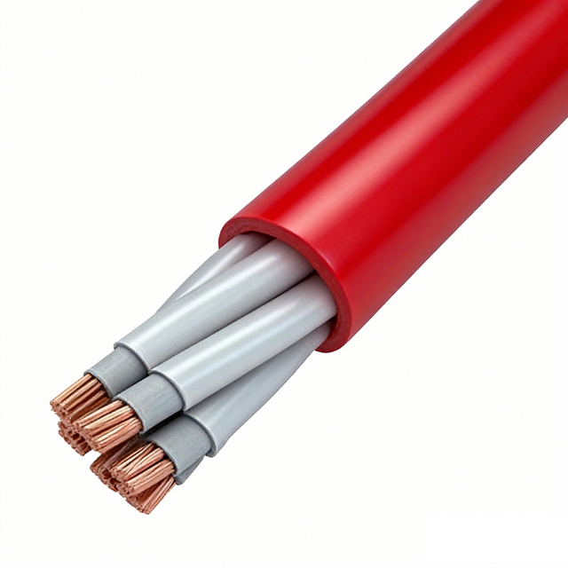 WS52W Flame Retardant Electrical Cable 0.75mm 1.5mm Multi Core AS/NZS 5000.2 110C High Temperature Fire Building Heating