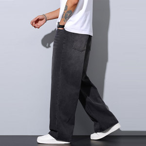 Wholesale Custom Casual Latest Design men's Pants Washed baggy Fit Denim <b>Jeans</b> for Men Fashionable Vintage <b>Jean</b> pant for Men - Product Image 6