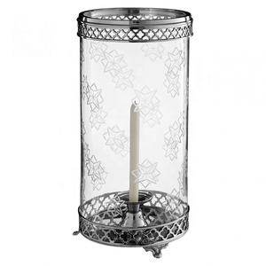 Bougeoir de forme moderne et élégante en aluminium pour la décoration de mariage à la maison avec logo personnalisé pour la fête de Noël - Product Image 6