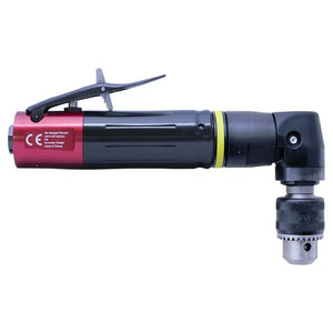 Taladro Neumático Desoutter de 450W con Cabezal Angular - Cabezal Estándar de 90° - 600 RPM - Mandril de Llave de 8mm Máx. - 4.2 Nm de Torque - 14 L/s - Product Image 1