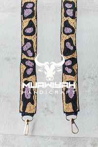 Sangle de sac à main brodée de qualité supérieure, design tendance, luxueux et magnifique, sangle de sac à main tribal, ceinture de sac à main colorée - Product Image 3