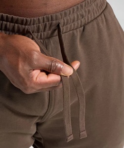 Men's Custom DTF Printing Bottom <b>Trouser</b> High Quality Drawstring Waist Men's Solid Color Wholesale Oversized Sweatpants for Mens - Product Image 5