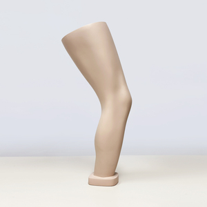 Maniquí de Pierna de Fibra de Vidrio Color Piel Irrompible con Postura de Pie para Exhibición de Ropa y Pruebas de Rodilleras - Product Image 5