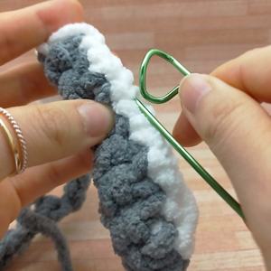 Soportes para puntadas de tejer, soporte para puntadas de hilo, juego de seguridad, aleación de aluminio para tejer nociones/ganchillo de 9cm de largo - Product Image 5