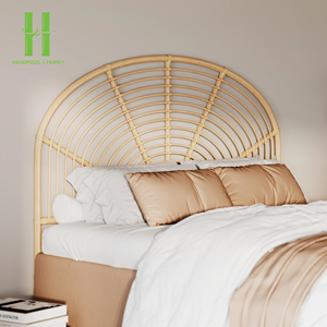 Premium Quality Rattan Bed with Simple <b>Headboard</b> Headbed <b>Panels</b> Use For Home And Hotel Furniture Factory Direct Rattan 2026 - Product Image 5