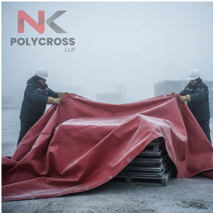 Bâche en tissu flexible multi-usages, imperméable et résistante aux déchirures pour une protection par tous les temps - Product Image 4