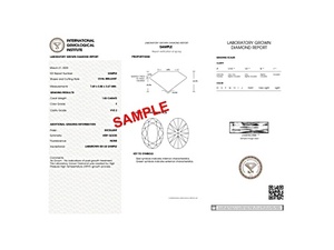 Diamante Cultivado en Laboratorio CVD de Corte Asscher de 12.30 Quilates, Corte EX-VG, Claridad VVS-VS, Color Blanco D-E, Certificado IGI, para Joyería - Product Image 5