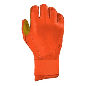 Gants de frappe en cuir orange rembourrés avec fermeture auto-agrippante unisexe pour adulte, entraînement, ambidextres, gauche, XL, XXL - Product Image 3