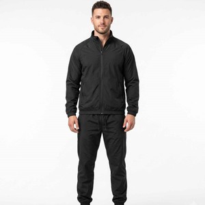 Custom Nylon Sweat Suit Zip up <b>Jacket</b> Pants Set Casual Lightweight Windcheater Nylon Men's Windbreaker <b>Jacket</b> Tracksuit for Men - Product Image 5