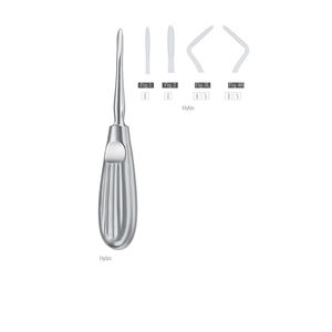 Manivela de Extracción Dental de Acero Inoxidable, Diseño Ergonómico, Instrumento Quirúrgico Reutilizable para Procedimientos de Extracción Dental de Dentavex - Product Image 2