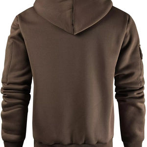 Sudadera con capucha para trabajo y oficina, con media cremallera, de alta calidad, personalizada, cómoda, para hombre y mujer. - Product Image 6