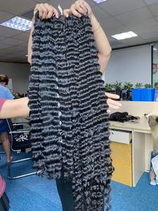 Cabello humano liso, ondulado y rizado, hecho en productos de Vietnam - Product Image 4