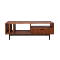 Meuble TV convertible traditionnel en bois massif avec 5+ tiroirs/étagères, origine vietnamienne, meubles de salon